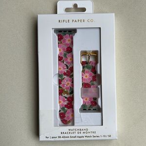 Rifle Paper Co. Pink Floral Watchband